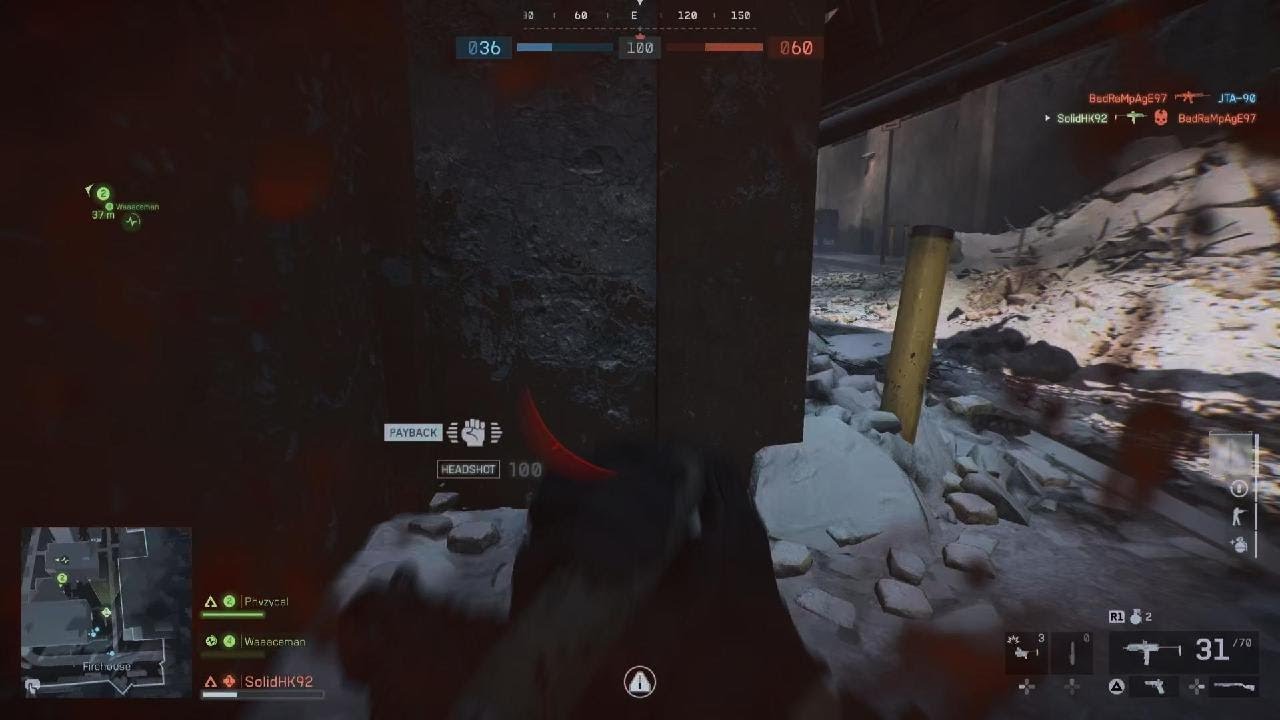 Battlefield 6 MP7 And Knife Kill Included Stealth Style