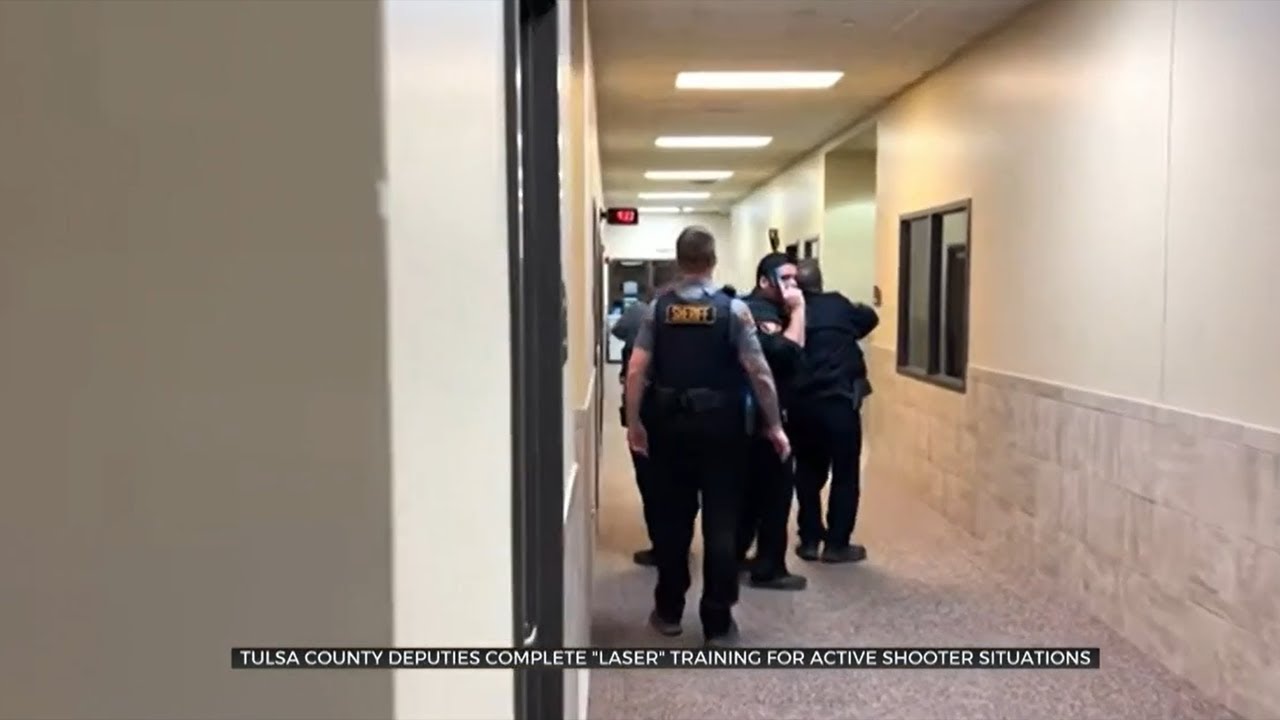 Tulsa County Deputies Complete “Laser” Training For Active Shooter Situations