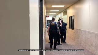 Tulsa County Deputies Complete “Laser” Training For Active Shooter Situations