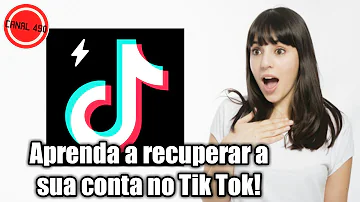 Como apagar conta antiga do TikTok?
