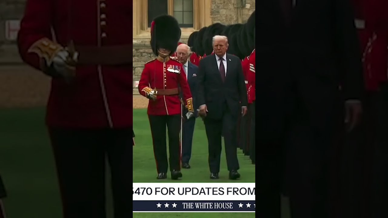 King Charles Warns Trump To Watch The Sword In Lighthearted Exchange Shorts