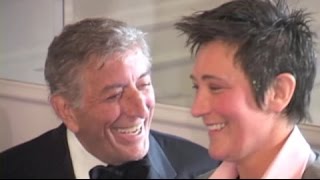 TONY BENNETT meets KD LANG at ASCAP Pop Music Awards - 2002
