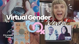Christmas VIRTUAL Gender REVEAL | USA 🇺🇸 to JAPAN 🇯🇵 (Boy or a Girl?) ⚥