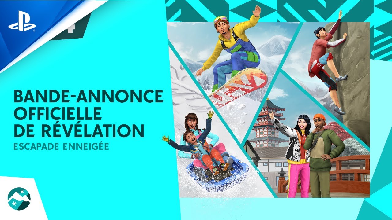 Les Sims 4 Escapade Enneigee Bande Annonce Officielle De Revelation Ps4 Youtube