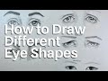 How to Draw Different Eye Shapes