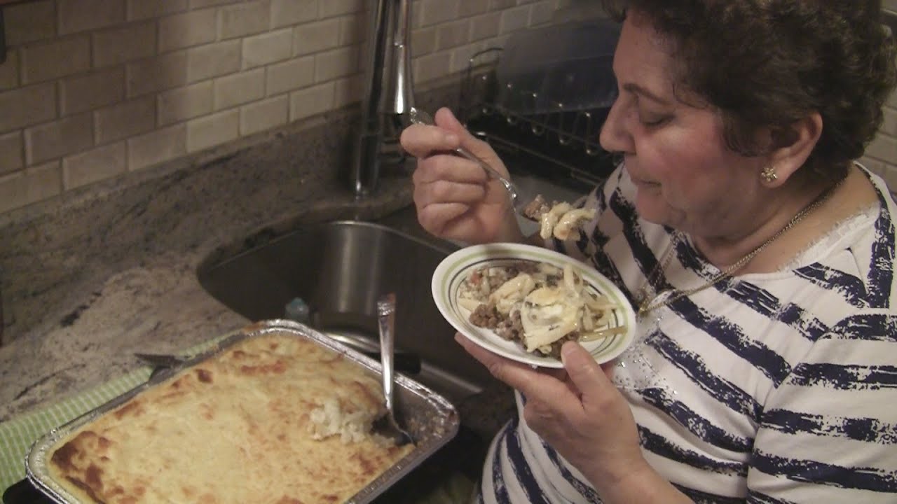 Angelo's Mom Makes Pastichio (Greek Lasagne)