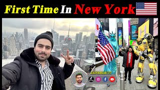 First Day in New York City || Pakistani Traveler || Zain Adil Butt