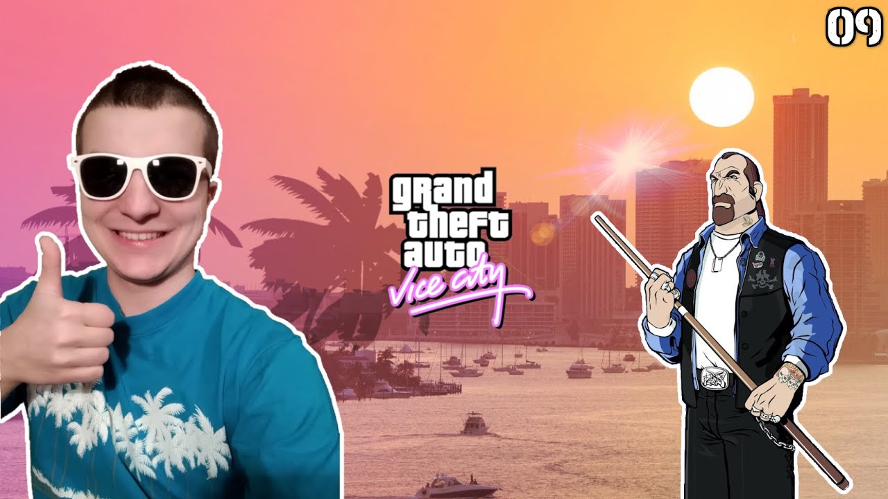 Dołączamy do gangu motocyklistów Bakera! - GTA Vice City [09] - YouTube