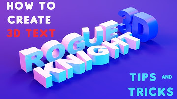 How to Create 3D Text in Blender || Easy Text || Blender Text Tutorial