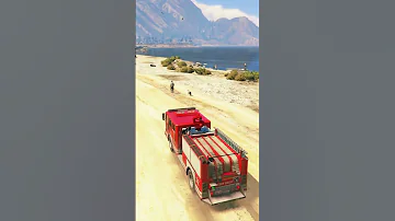 شتغلنا على سيارة الاطفاء بس على طريقة ابو الورد Gta5 Gta Gtav Gta5 Gta6 ابوالورد 