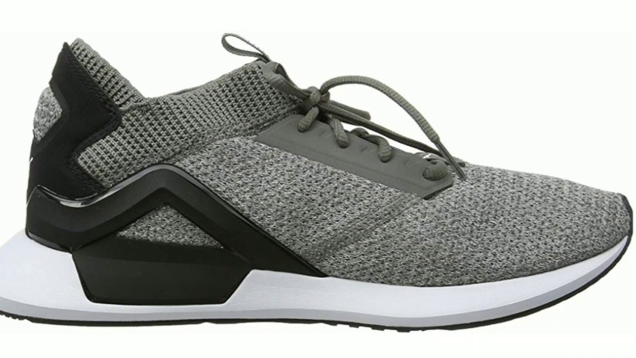 puma charcoal grey sneakers