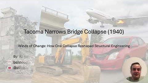 4  Tacoma Narrows Bridge Collapse 1940