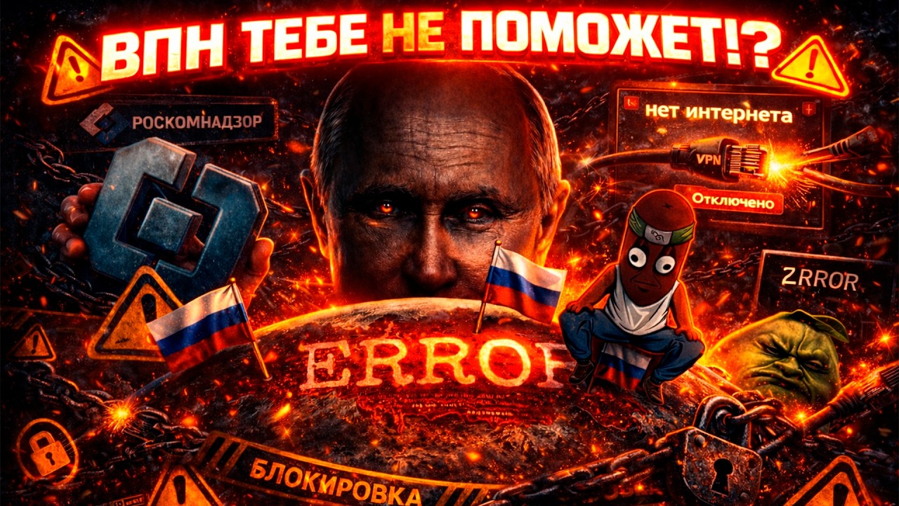 ВПН теперь НЕ ПОМОЖЕТ - КАК РУССКИМ ЗАПРЕЩАЮТ ИНТЕРНЕТ // BVS и Чувак СМОТРЯТ