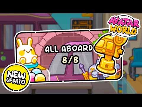 ✅ ALL ABOARD SECRETS IN AVATAR WORLD! 🚂 NEW COINS UPDATE ✨