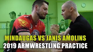 ARM WRESTLING TRAINING PRACTICE MINDAUGAS TARASAITIS 2019 PART 2