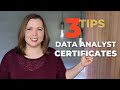 Data Analyst Certificate Programs - What to Look For