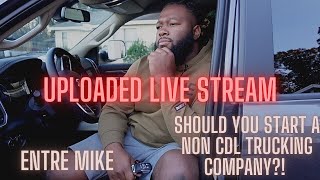 Non CDL Owner Operator LIVE Q&A Hotshot / Box Truck