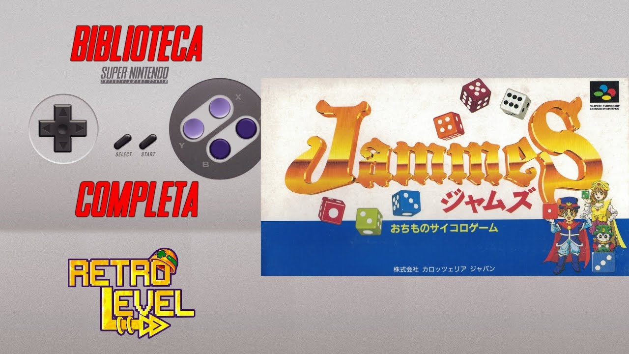 Jammes - Biblioteca COMPLETA do Super Nintendo #604 - YouTube