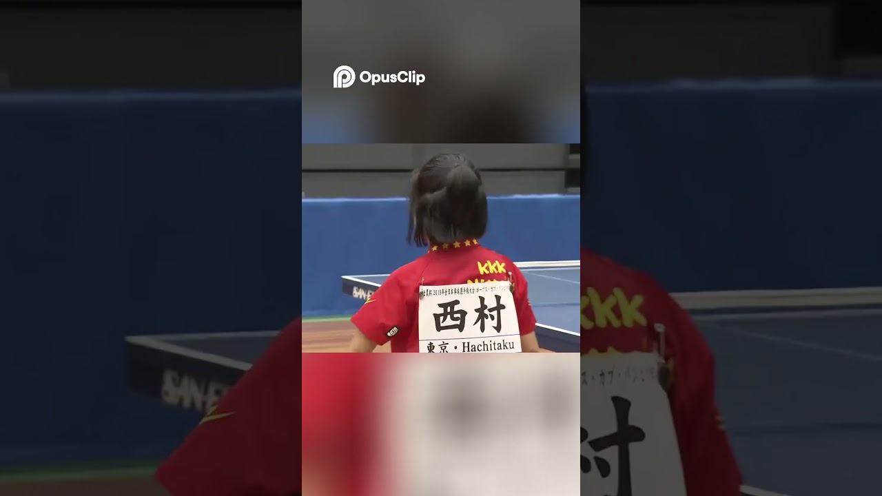 この少女、レベルが違う🏓🔥