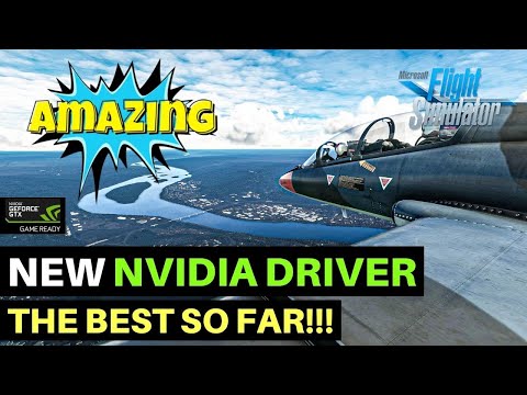 MSFS | BEST NVIDIA DRIVER UPDATE 522.25 | MUST TRY!!!