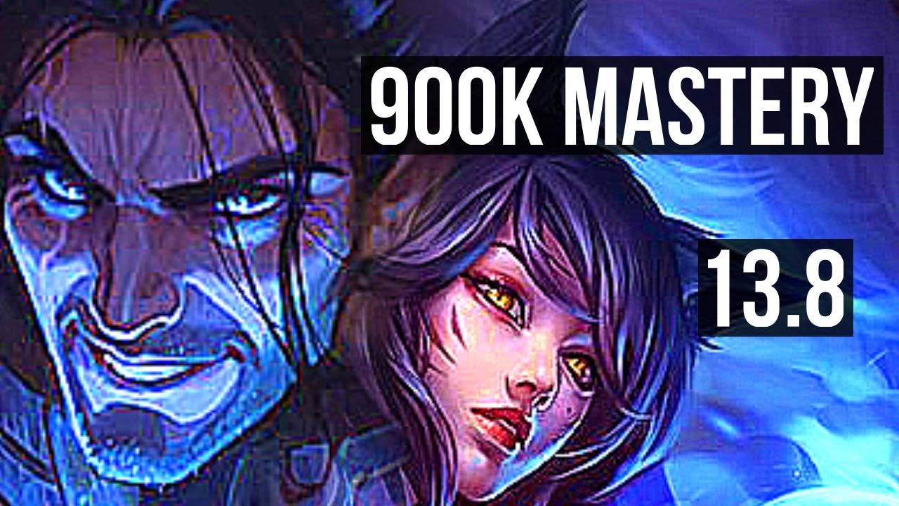 SYLAS vs AHRI (MID) | Quadra, 900K mastery, Dominating | KR Master | 13.8
