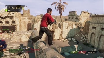uncharted 3 multiplayer gameplay(Trying To Sniper At The Desert )