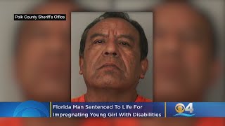 Florida Man Sentenced To Life For Raping, Impregnating Young Girl With Disabilities