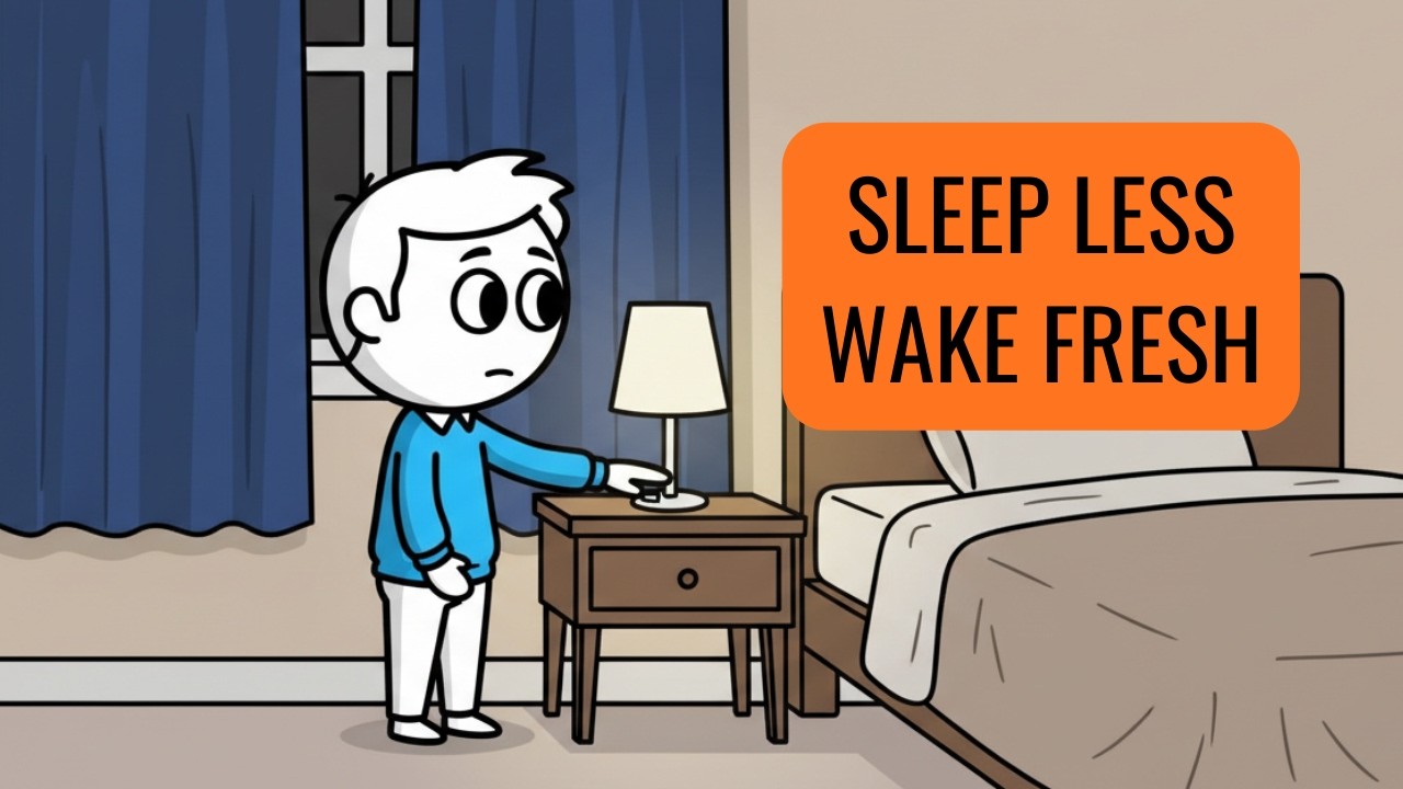 “Sleep Less & Wake Up FULL OF ENERGY – Science-Backed Hacks!”
