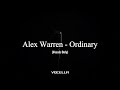 Alex Warren Ordinary Acapella Vocals Only 