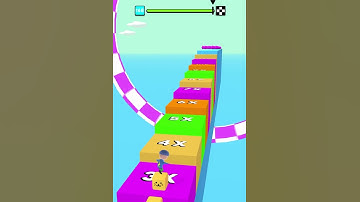 Cube Surfer - All level Android, iOS Gameplay Walkthrough #168 #shorts