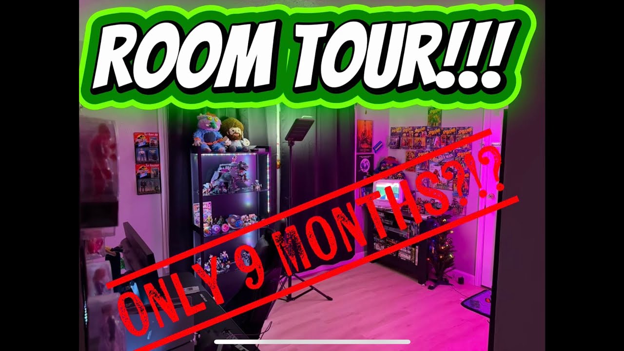 ROOM TOUR! What 9 Months Of Collecting Vintage Toys Looks Like!!!