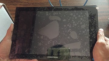 Crestron tsw-1060 reset factory