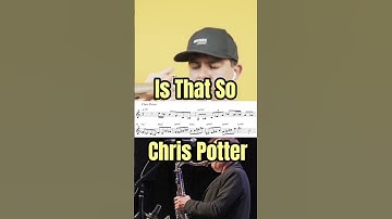 Thumbnail of Jazz Lick #7 Great line from Chris Potter over Is That So. #shorts #chrispotter #jazzlicks  #trumpet
