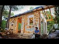 6 Months Building My Cabin Alone in the Woods / Building my dream house