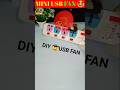 DIY 🔥USB FAN || MINI USB FAN || #experiment #viral #trending #diy #science #project #shorts