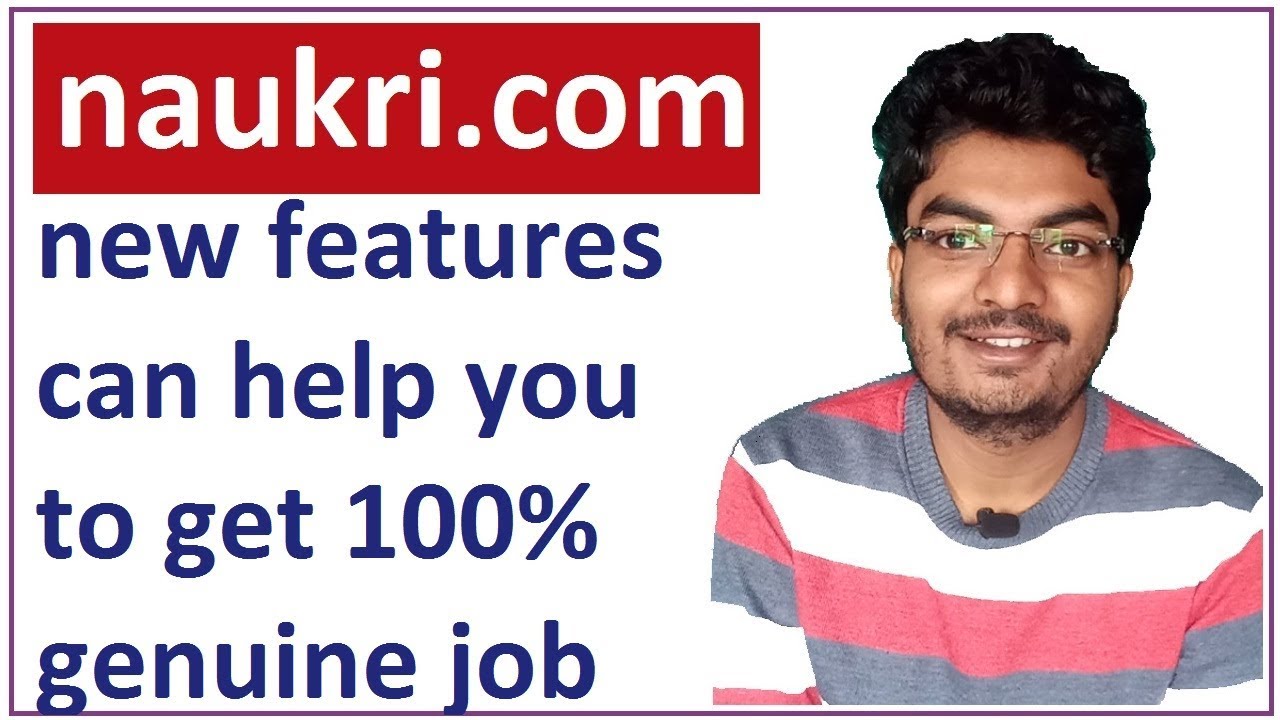 Naukri.com || new features can help you to get 100% genuine jobs ...