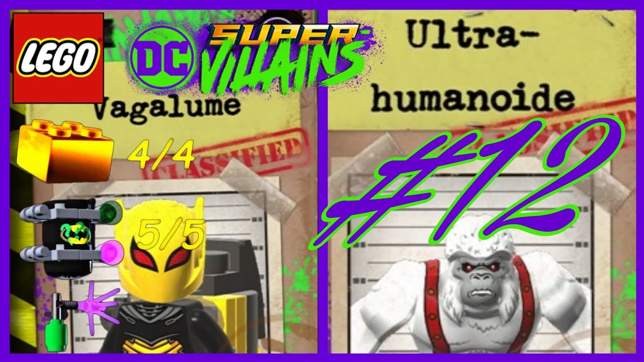 Lego dc super villains (ep 12) fazendo 100% dos minikit pintura e blocos de ouro nas fases 4.5.6 👍