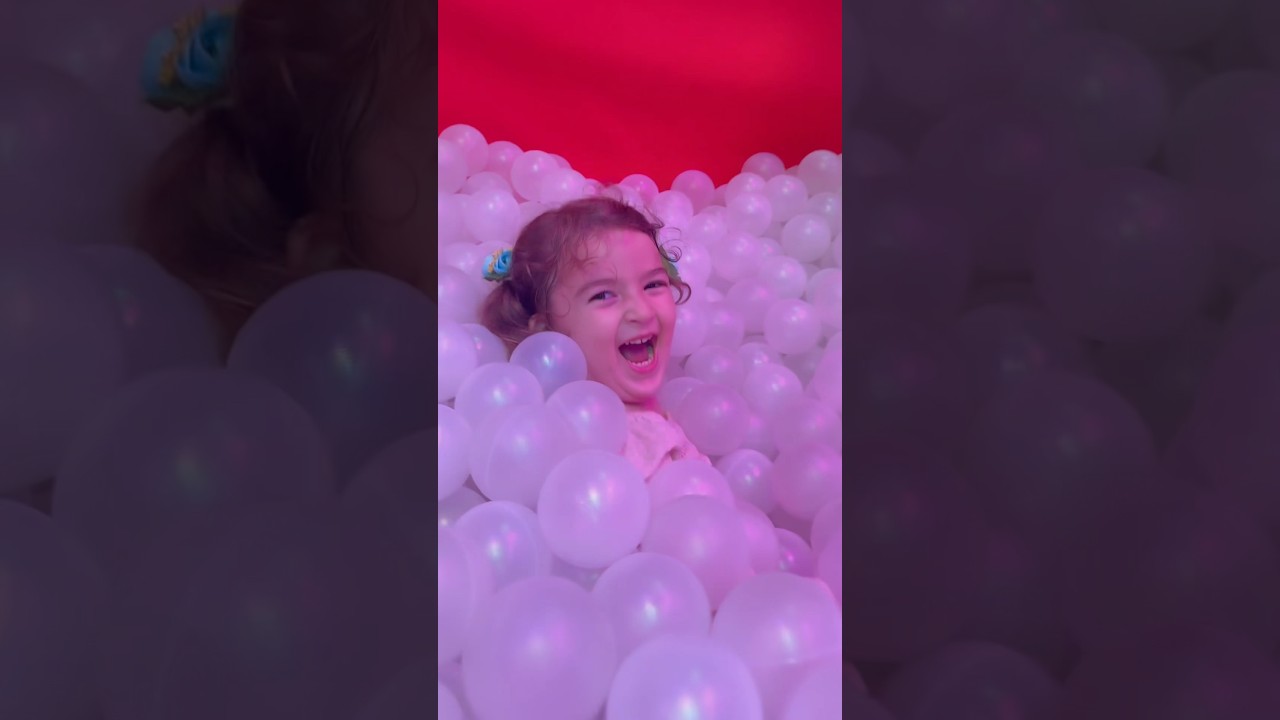 Ball Pit Fun: A Magical Mommy-Daughter Moment!