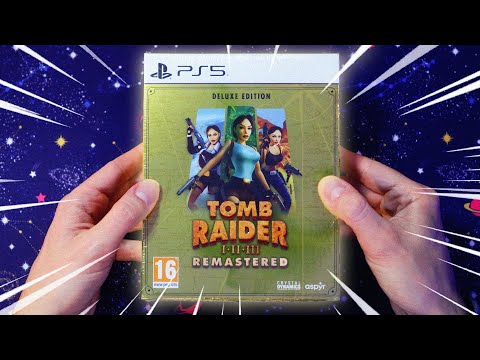 Finally, the Tomb Raider Remastered Deluxe Edition UNBOXING!