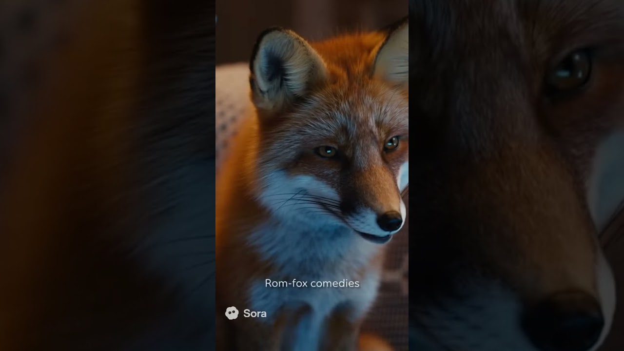 “Fox Contemplates Life… and Netflix Choices" 🦊📺