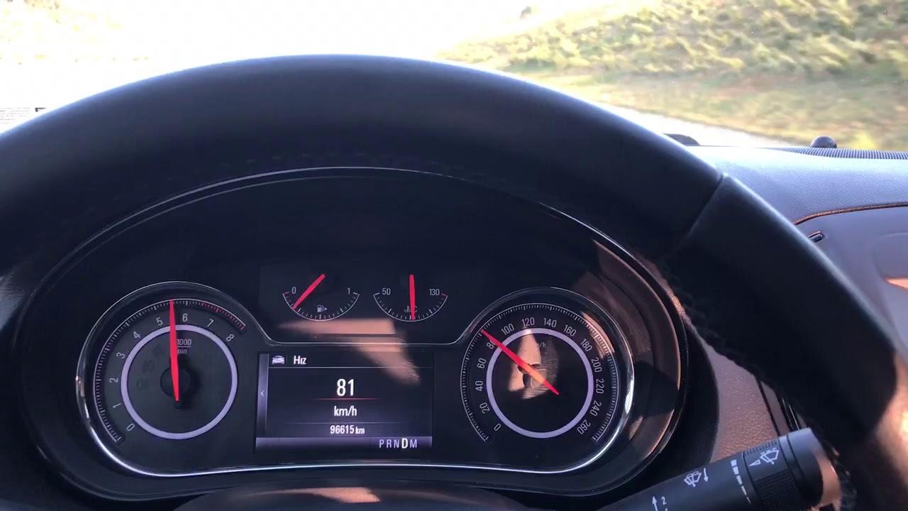 Opel İnsignia 1.6t 170 bg otomatik vites 0-100 hız denemesi