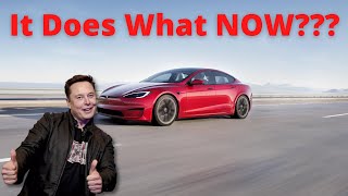 Tesla now scans for Potholes? Tesla Software Update screenshot 4