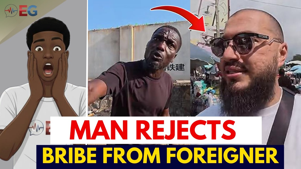 How Ghanaian Man REJECTED Bribe, Stopped FOREIGN Vlogger in Jamestown | FULL GIST