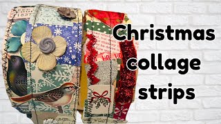 Part 1 | CHRISTMAS 2024 JUNK JOURNAL Embellishment Ideas | Christmas Paper Crafts