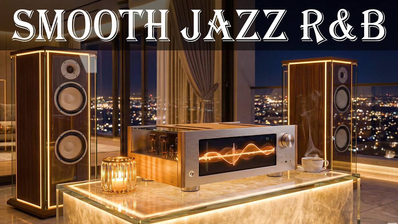 Smooth Jazz & Soulful RnB Instrumental for Stress Relief & Happy Comfort | Jazz Relaxing Music
