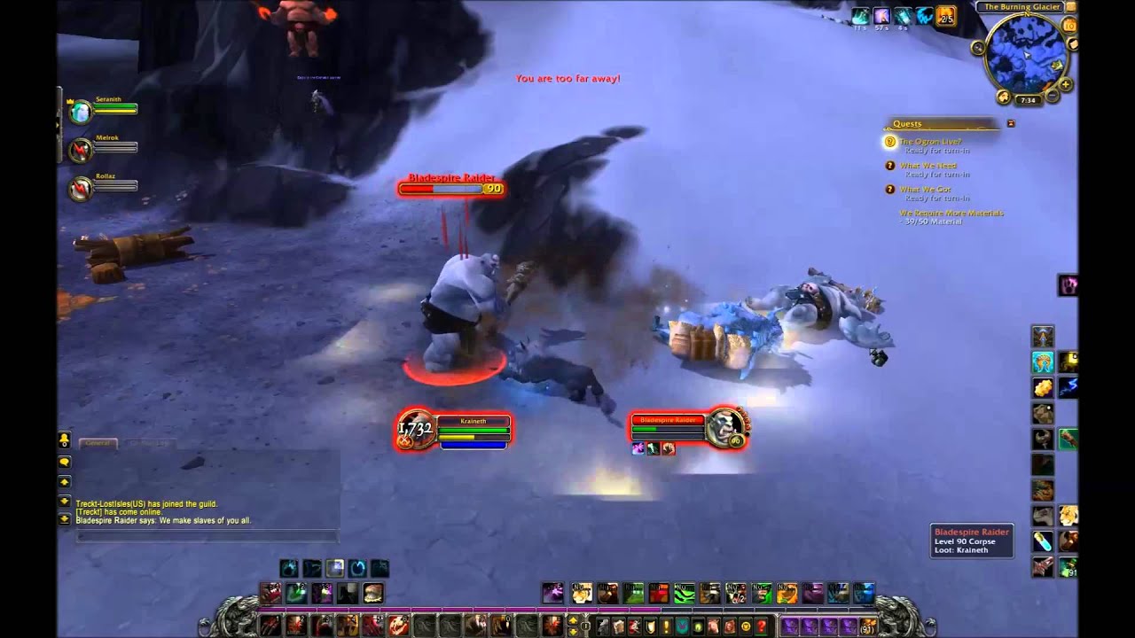 Warlords of Draenor Alpha new Thrash animation for druids