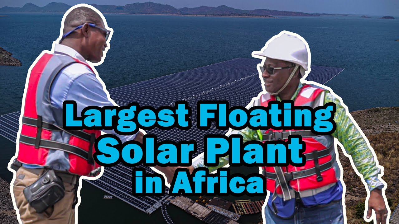 Largest Floating Solar Plant in Ghana, West Africa