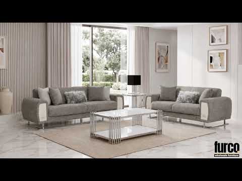 Damla Gray Sofa Set