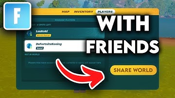 How to Share World with Friends in Fortnite Lego (Full Guide)
