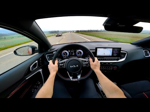 New Kia Ceed GT Test Drive POV 2023 